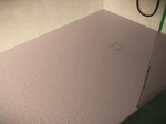 Receveur de douche grande taille Extra plat, Largeur 60 à 240 cm x 60 à 140 cm, dix couleurs aux choix, Résine anti glissant PN22, finition ardoise, LIVRAISON OFFERTE et rapide
